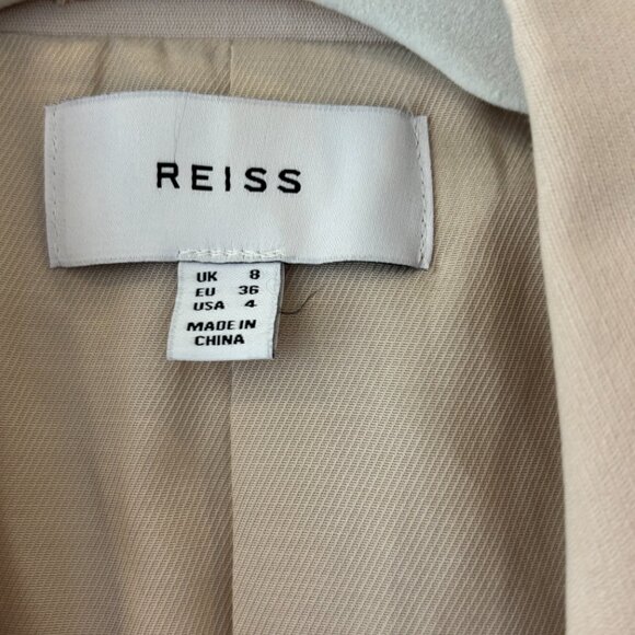 Reiss Whitley Wool Blend Single Breasted Suit Blazer - Picture 2 of 7